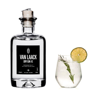 Van Laack<br>'Dry Gin 42' 0.04L<br><p class='product-item__vendor'>42% Vol. (197,50€/L)</p>